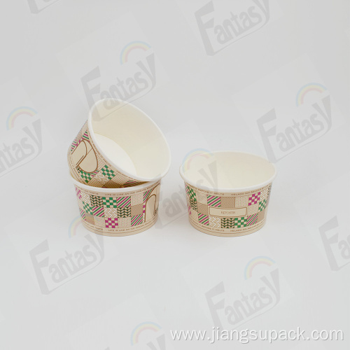 Disposable 3oz 5oz 8oz Ice Cream Paper Cups